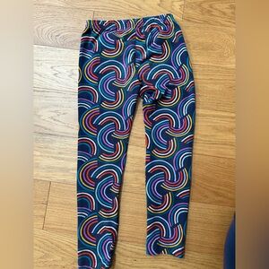 Hanna Andersson Multicolor Striped Leggings